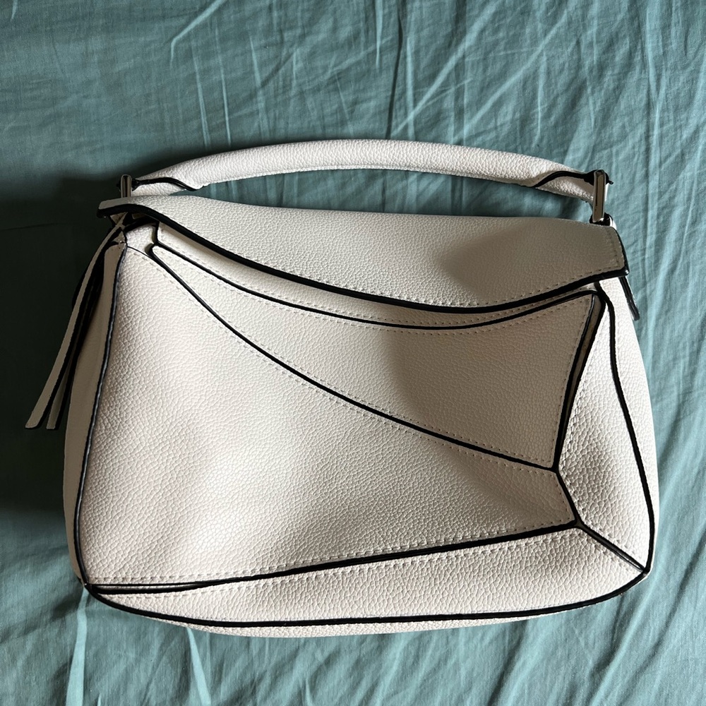 White Convertible Purse + Crossbody